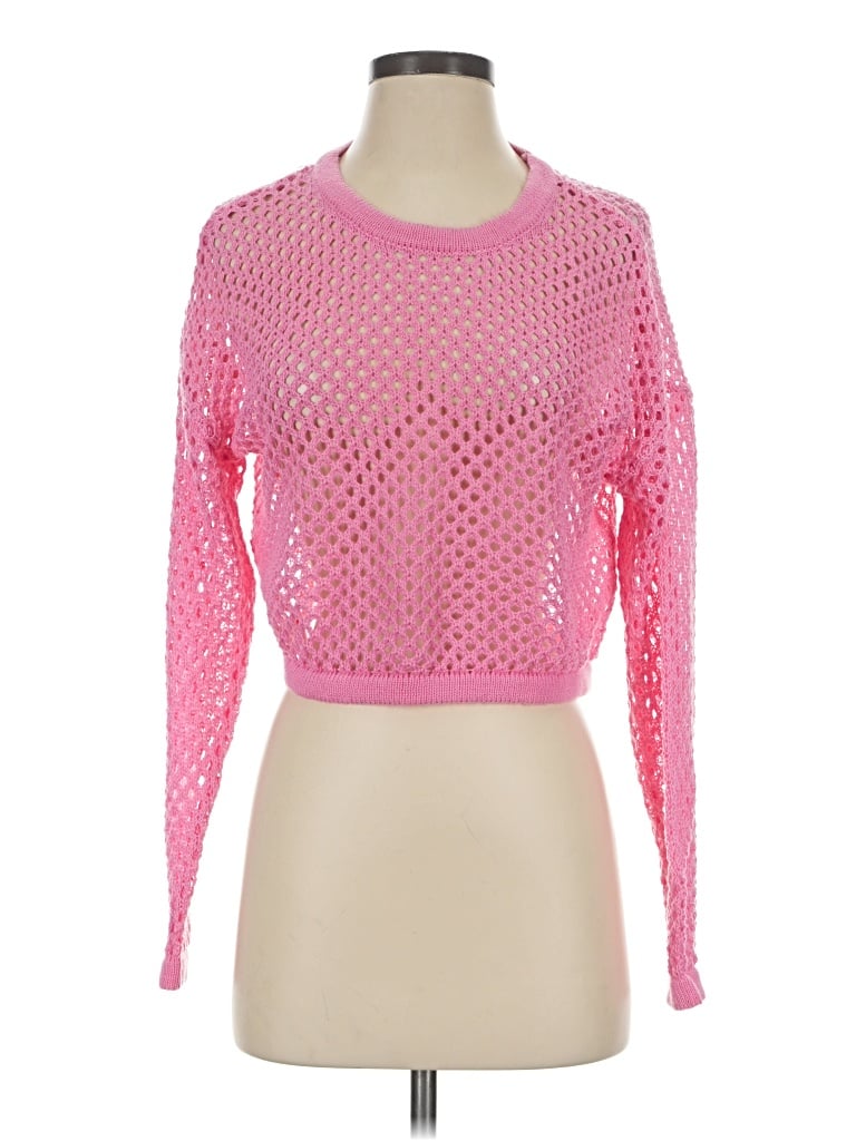 Pre-owned Rue21 Pullover Sweater In Pink