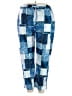 Unbranded 100% Polyester Color Block Blue Casual Pants Size XXL - photo 1