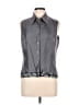 Vision Apparel 100% Silk Gray Vest Size 10 - photo 1