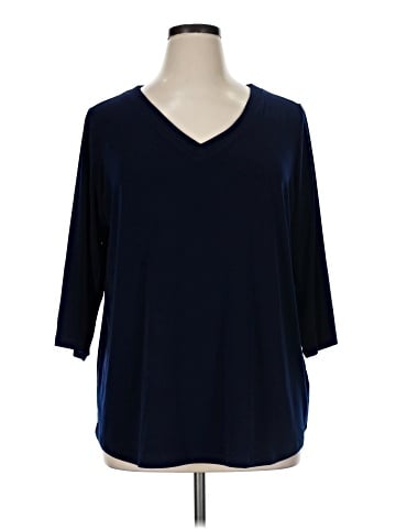 Susan Graver 3/4 Sleeve T-Shirt (view 1)