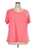 Ideology Pink Active T-Shirt Size 3X - photo 1