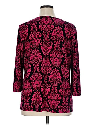 Susan Graver 3/4 Sleeve Blouse (view 2)