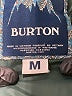 Burton 100% Polyurethane Solid Teal Snow Jacket Size M - photo 6