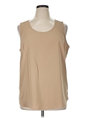 Joan Rivers Sleeveless Blouse (view 1)
