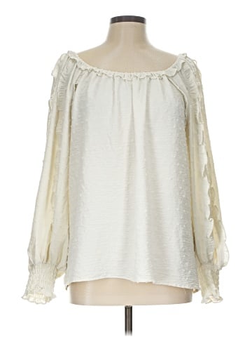 Max Studio 3/4 Sleeve Blouse (view 1)