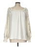 Max Studio 100% Polyester Ivory 3/4 Sleeve Blouse Size L - photo 1