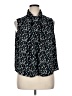 Nordstrom 100% Polyester Blue Sleeveless Blouse Size XL - photo 1