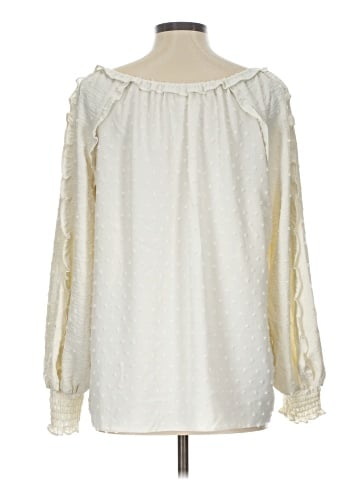 Max Studio 3/4 Sleeve Blouse (view 2)