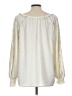 Max Studio 100% Polyester Ivory 3/4 Sleeve Blouse Size L - photo 2