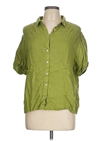 Tahari 3/4 Sleeve Button-Down Shirt (view 1)