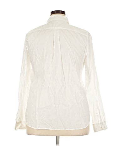 Garnet Hill Long Sleeve Button-Down Shirt (view 2)