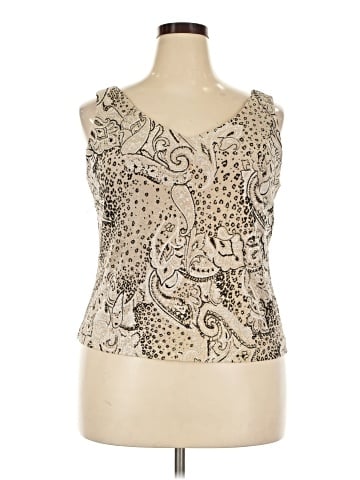 Xscape Sleeveless Blouse (view 1)