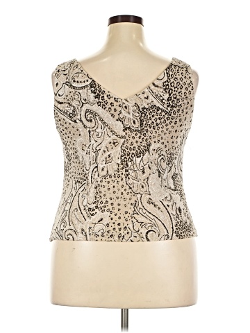 Xscape Sleeveless Blouse (view 2)