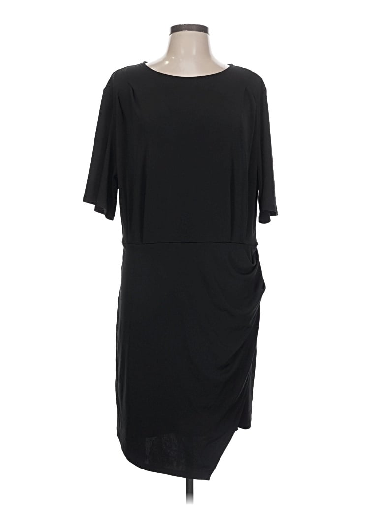 Future Collective Casual Dress In Black