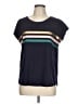 Boden Color Block Blue Short Sleeve T-Shirt Size L - photo 1