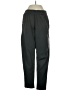 Nike 100% Polyester Solid Black Track Pants Size S - photo 1