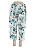 Analogy... Floral Blue Casual Pants Size 2X - photo 1