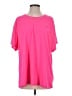 Nike 100% Polyester Pink Short Sleeve T-Shirt Size XS - photo 1