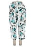 Analogy... Floral Blue Casual Pants Size 2X - photo 2