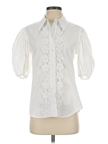 Smythe 3/4 Sleeve Blouse (view 1)