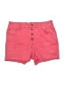 Maurices Solid Red Shorts Size 8 - photo 1