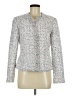 Calvin Klein Tweed Silver Blazer Size 6 - photo 1