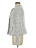 Calvin Klein Tweed Silver Blazer Size 6 - photo 5