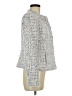Calvin Klein Tweed Silver Blazer Size 6 - photo 4