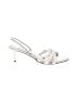 J. Renee Silver Sandals Size 8 1/2 - photo 1