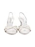 J. Renee Silver Sandals Size 8 1/2 - photo 2