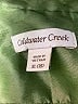 Coldwater Creek Green Vest Size 18 - photo 6