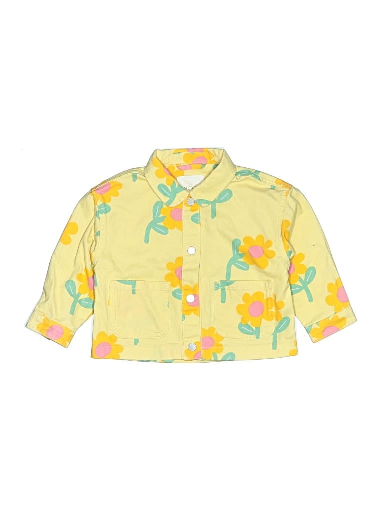 Pre-owned Next Kids' Jacket In Yellow