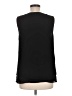 Ann Taylor 100% Polyester Black Sleeveless Blouse Size M - photo 2
