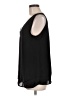 Ann Taylor 100% Polyester Black Sleeveless Blouse Size M - photo 5