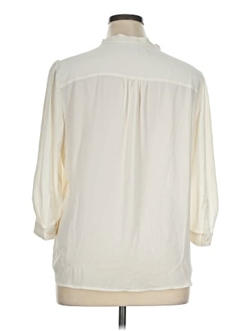 Ann Taylor LOFT 3/4 Sleeve Blouse (view 2)