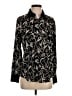 Catherine Malandrino 100% Polyester Paisley Black Long Sleeve Blouse Size S - photo 1