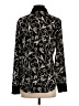 Catherine Malandrino 100% Polyester Paisley Black Long Sleeve Blouse Size S - photo 2