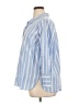 J.Jill Stripes Blue 3/4 Sleeve Button-Down Shirt Size XL Petite - photo 5