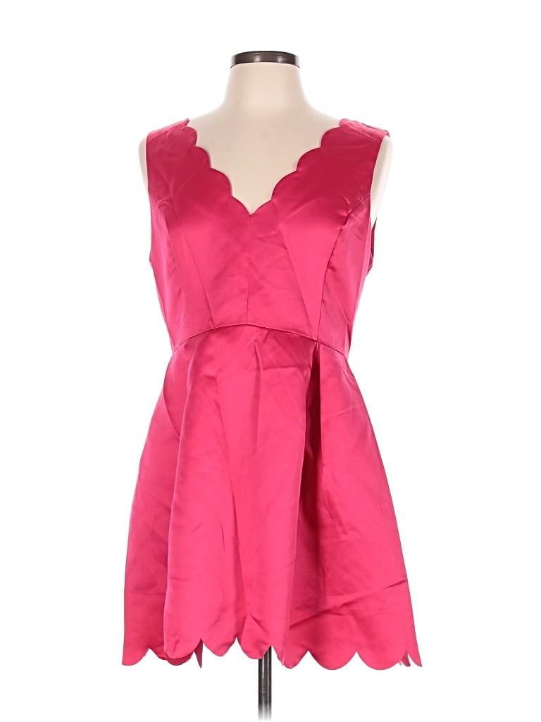 Pre-owned Just Me Cocktail Dress In Pink