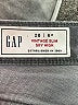 Gap Stripes Gray Jeans Size 6R - photo 4