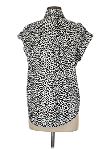 MICHAEL Michael Kors Short Sleeve Blouse (view 2)
