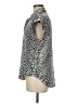 MICHAEL Michael Kors Animal Print Ivory Short Sleeve Blouse Size M - photo 5