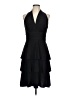 Evan Picone Solid Black Cocktail Dress Size 10 - photo 1