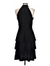 Evan Picone Solid Black Cocktail Dress Size 10 - photo 2