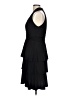 Evan Picone Solid Black Cocktail Dress Size 10 - photo 5