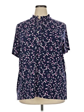 Weekends By Chico's Short Sleeve Polo