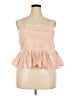 American Eagle Outfitters Ivory Orange Tank Top Size XXL - photo 1