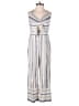 Candie's Stripes Silver Jumpsuit Size XS - photo 1
