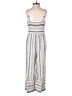 Candie's Stripes Silver Jumpsuit Size XS - photo 2