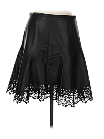 J.Crew Collection Leather Skirt (view 1)